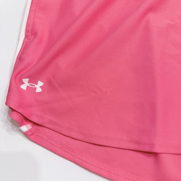 Under Armour Women’s Loose Tech Play Up Shorts 2XL Pink - Picture 2 of 7